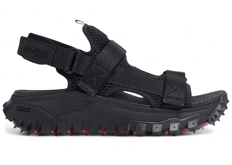 Moncler Trailgrip Vela Water-Repellent Sandal Black (Women's)