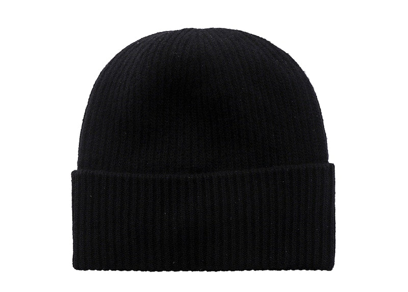 Moncler Virgin Wool And Cashmere Womens Hat Black