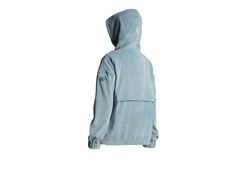 Moncler Women's Corduroy Hoodie Ice castle