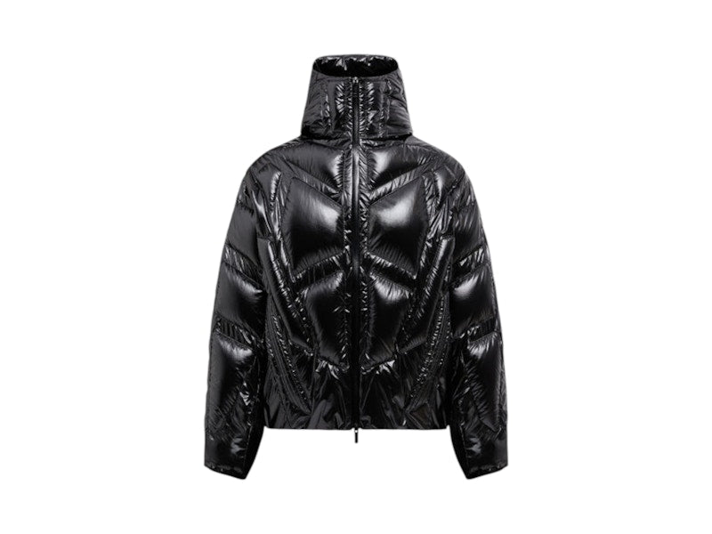 Moncler x A$AP Rocky Bahianinha Hooded Short Down Jacket Black