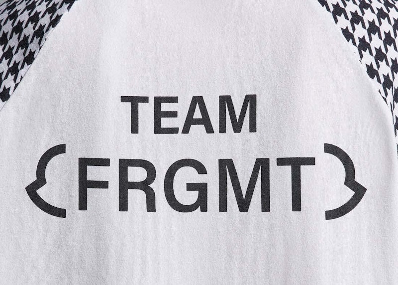 Moncler x Fragment Hiroshi Fujiwara Houndstooth Longsleeve White/Black