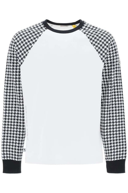Moncler x Fragment Hiroshi Fujiwara Houndstooth Longsleeve White/Black