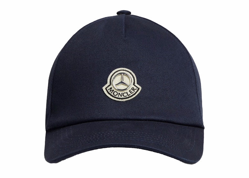 Moncler x Mercedes-Benz NIGO Gabardine Baseball Cap Night Blue