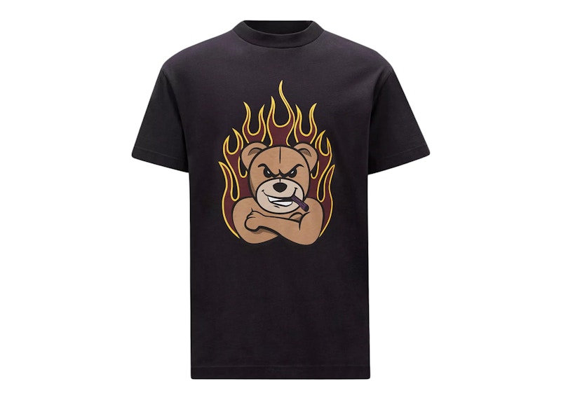 Moncler x Palm Angels Bear Motif T-Shirt Black