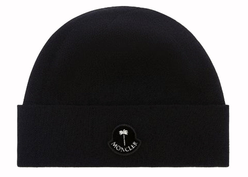 Moncler x Palm Angels Checks Beanie Black/White