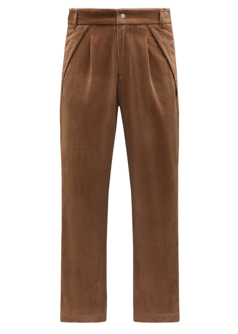 Moncler x Palm Angels Corduroy Trousers Brown
