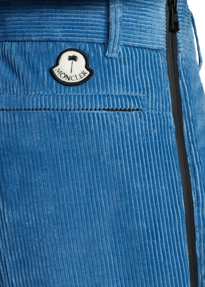 Moncler x Palm Angels Corduroy Trousers Deep Blue