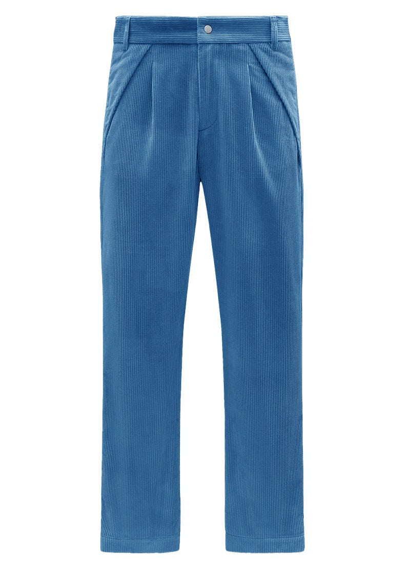 Moncler x Palm Angels Corduroy Trousers Deep Blue