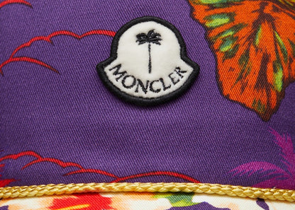Moncler x Palm Angels Hawaii Cap Purple Multi Print