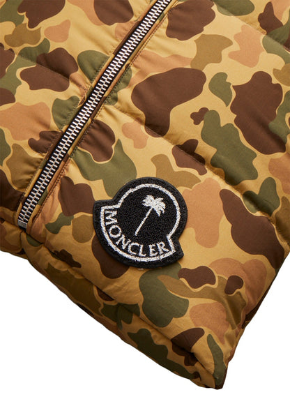 Moncler x Palm Angels Quilted Cotton Shoulder Bag Camouflage Print