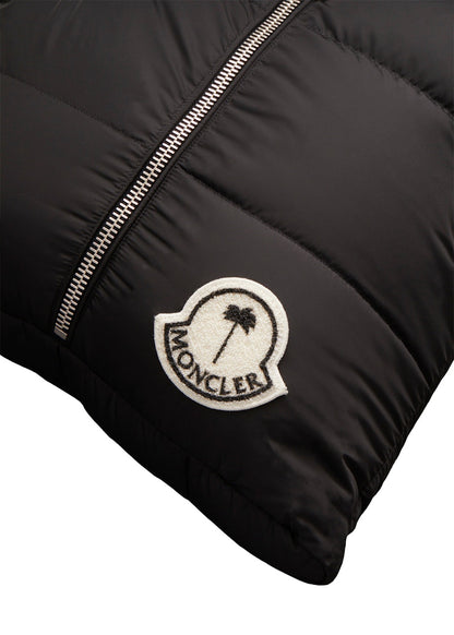 Moncler x Palm Angels Quilted Nylon Shoulder Bag Black