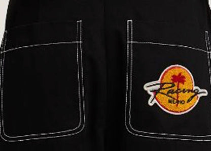 Moncler x Palm Angels Racing Pants Black/Black