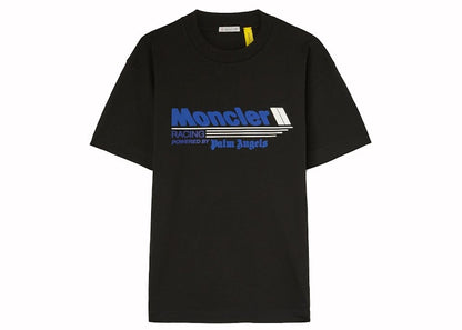 Moncler x Palm Angels Racing T-Shirt Black/Blue