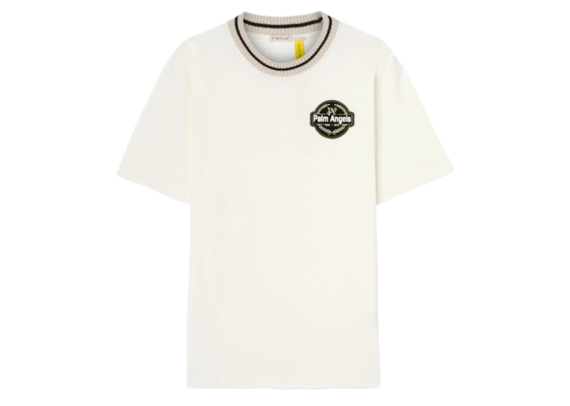 Moncler x Palm Angels Single Patch T-Shirt White/Black