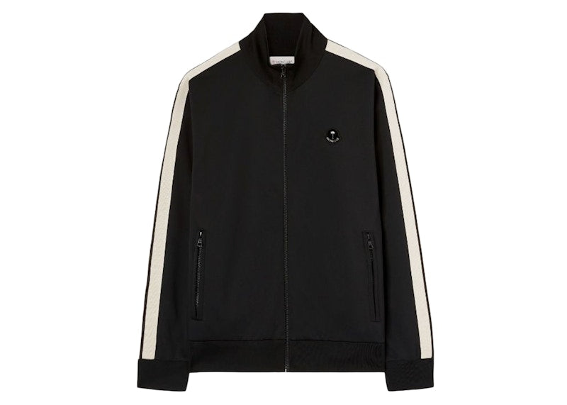 Moncler x Palm Angels Track Jacket Black/White