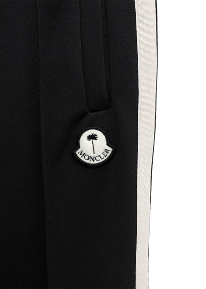 Moncler x Palm Angels Track Pants Black White