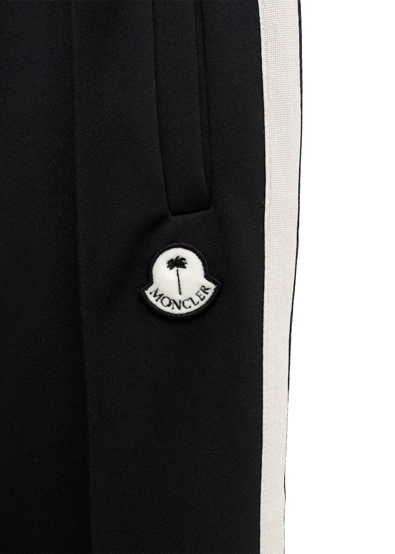Moncler x Palm Angels Track Pants Black White