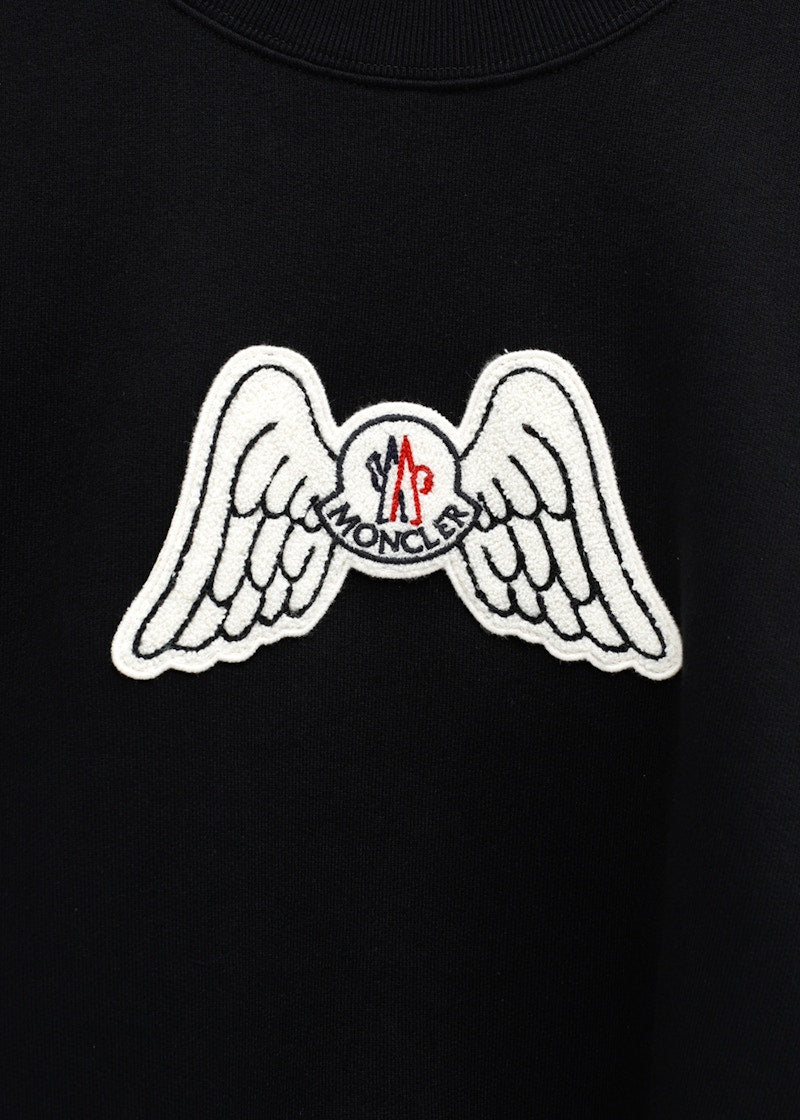 Moncler x Palm Angels Wings Sweatshirt Black