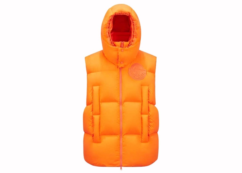 Moncler x Roc Nation by Jay-Z Apus Down Vest Bright Orange