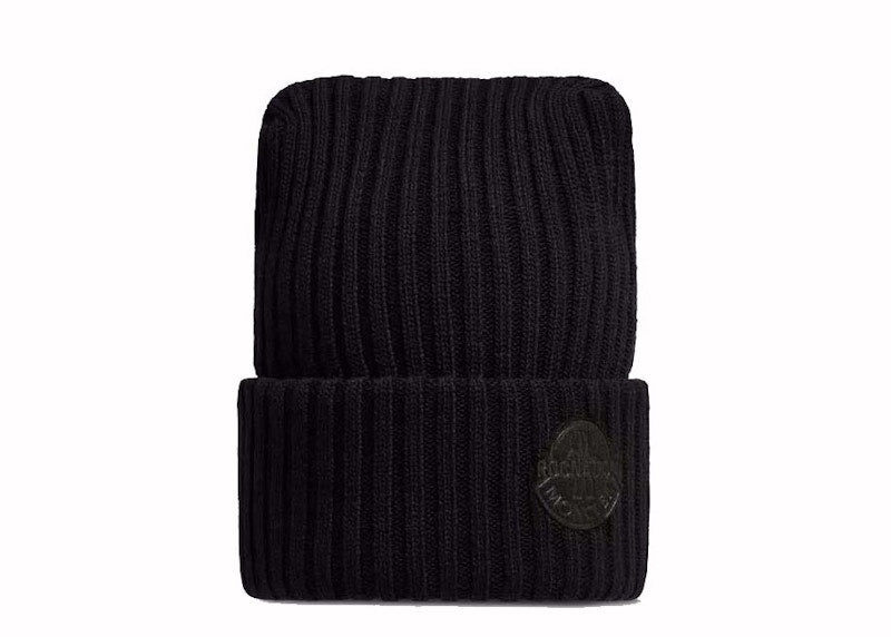 Moncler x Roc Nation by Jay-Z Wool Beanie Black