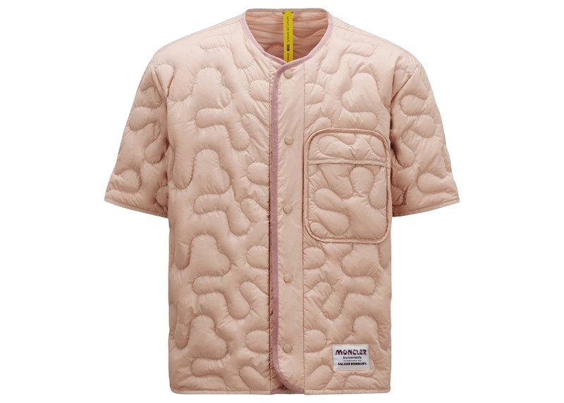 Moncler x Salehe Bembury Padded Shirt Powder Pink