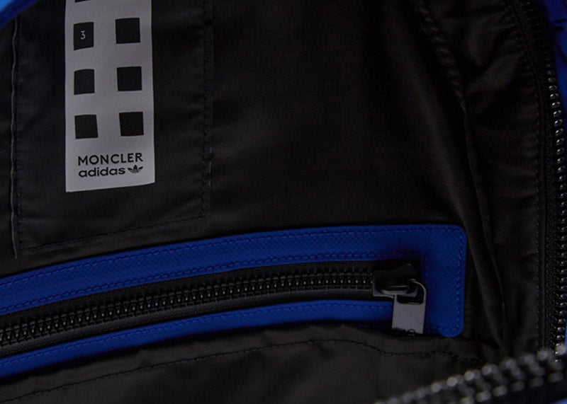 Moncler x adidas Originals Backpack Blue