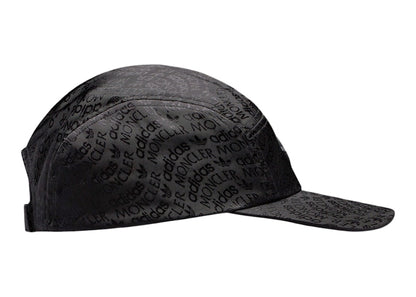 Moncler x adidas Originals Logo Jacquard Baseball Cap Black