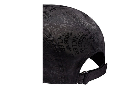 Moncler x adidas Originals Logo Jacquard Baseball Cap Black
