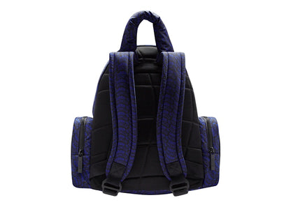 Moncler x adidas Originals Logo Print Backpack Black & Blue