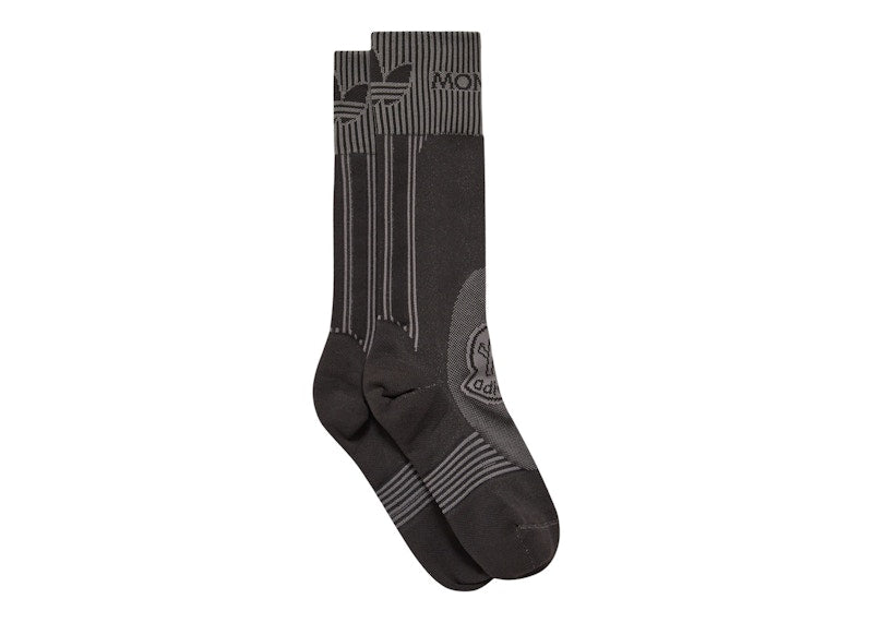 Moncler x adidas Originals Logo Socks Black