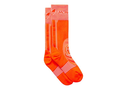 Moncler x adidas Originals Logo Socks Bright Orange