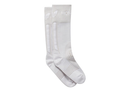 Moncler x adidas Originals Logo Socks Optical White