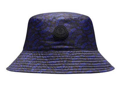 Moncler x adidas Originals Reversible Bucket Hat Black & Blue