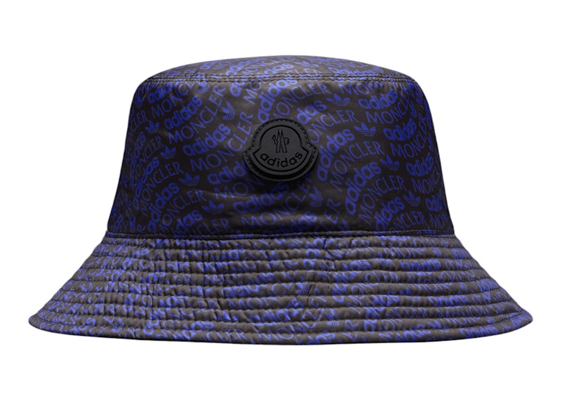 Moncler x adidas Originals Reversible Bucket Hat Black & Blue