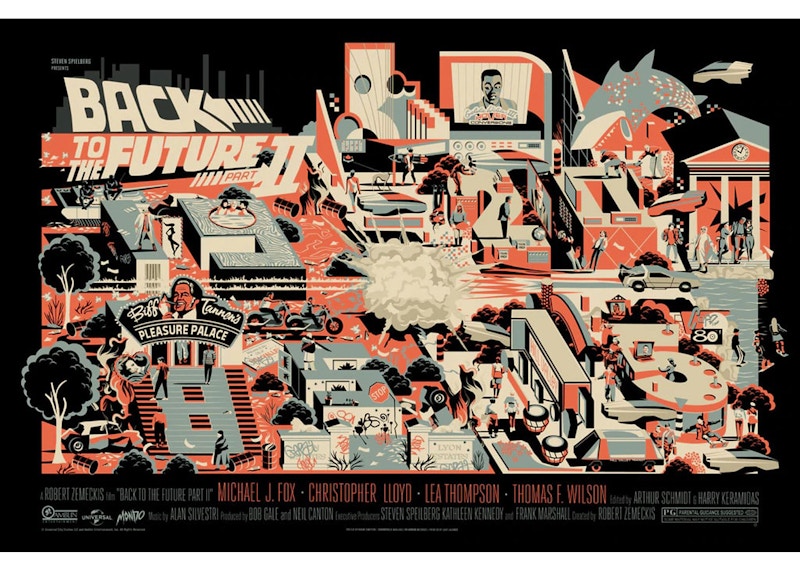Mondo Back to the Future Part II Poster Poster Print (Edition of 225)