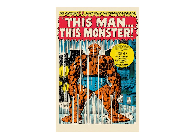 Mondo Fantastic Four #51 "This Man...This Monster!" Poster Print (Edition of 150)