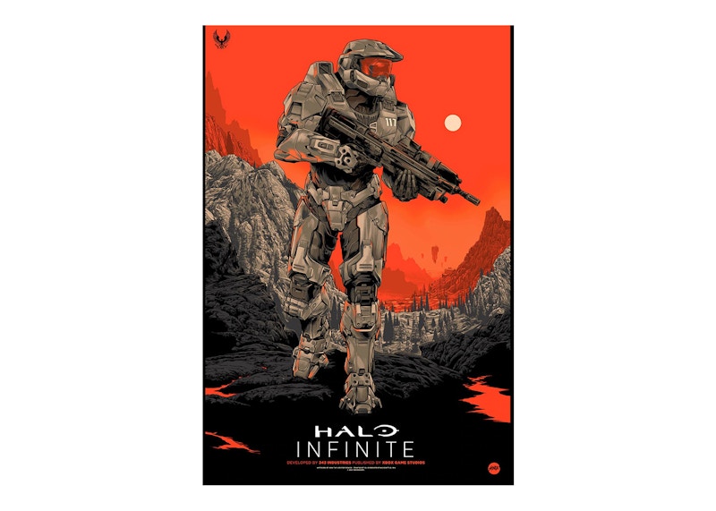 Mondo Halo Infinite: Forever We Fight (Portrait) Poster Print (Edition of 250)
