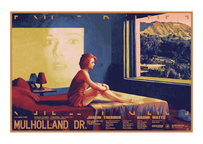 Mondo Nautilus x Mondo: Mulholland Drive Poster Print (Edition of 250)