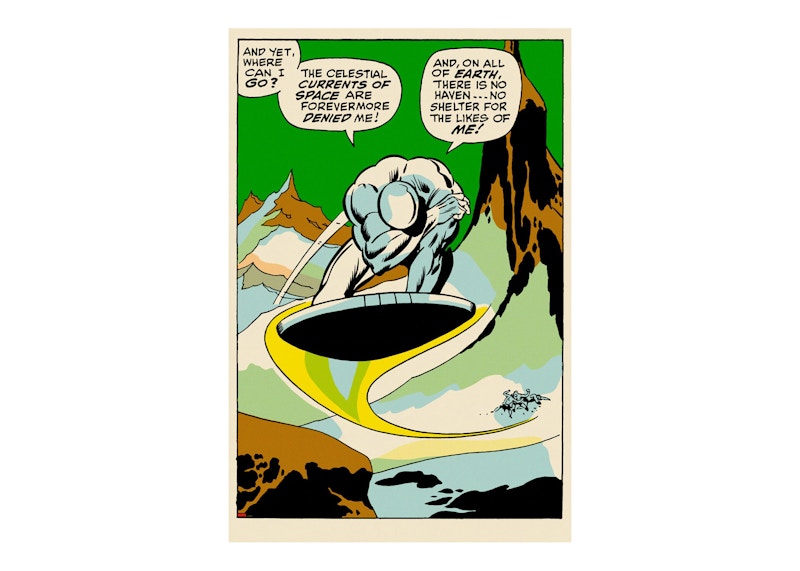 Mondo Silver Surfer #1 "There is No Haven..." Poster Print (Edition of 150)