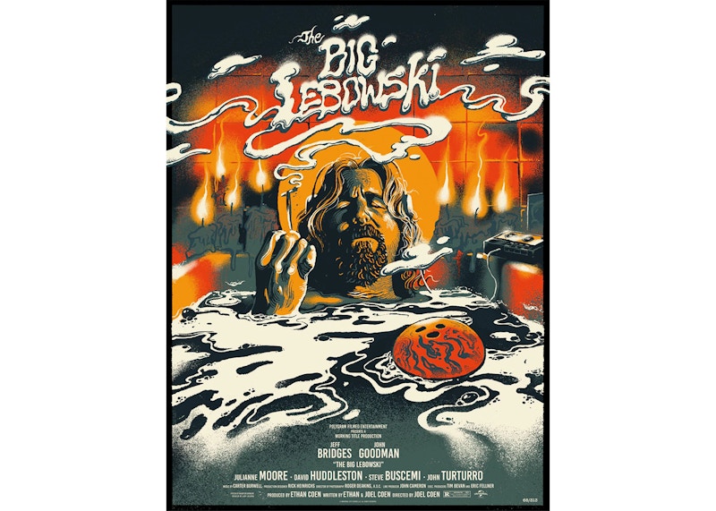 Mondo The Big Lebowski Poster Print (Edition of 190)