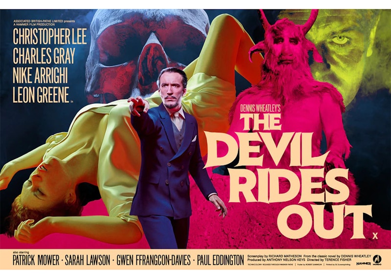Mondo The Devil Rides Out Poster Print (Edition of 220)
