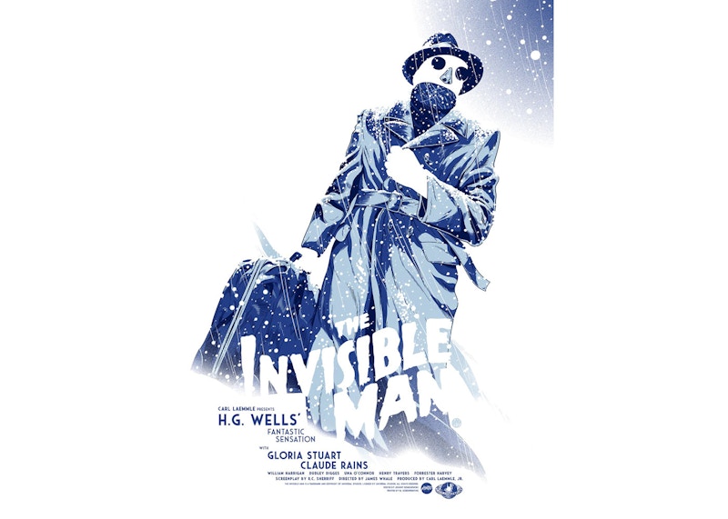 Mondo The Invisible Man Poster Print (Edition of 245)