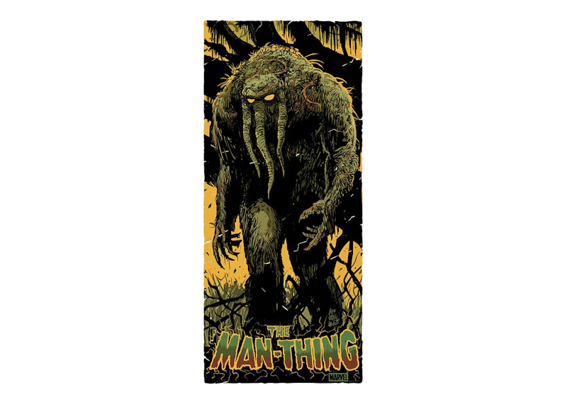 Mondo The Man-Thing Variant Poster Print (Edition of 140)