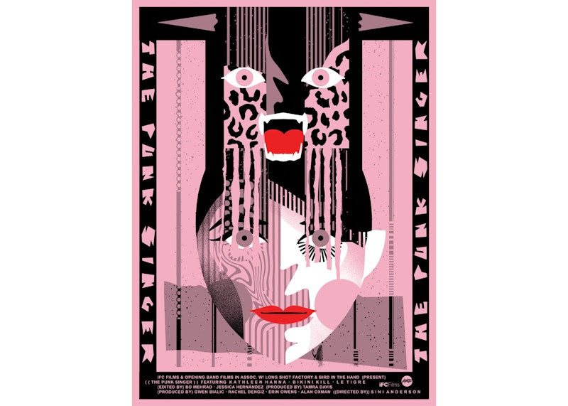 Mondo The Punk Singer Poster Print (Edition of 58) Cotton Candy