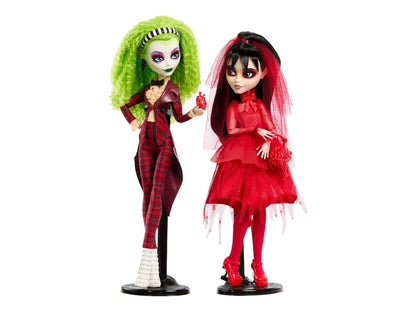 Monster High Beetlejuice Betelgeuse and Lydia Deetz Doll Set