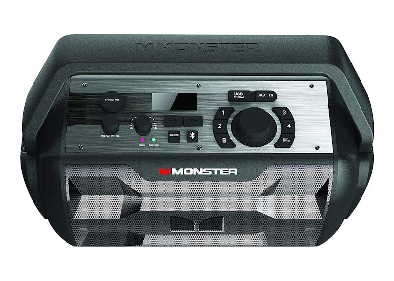 Monster NOMAD IPX4 30W Bluetooth Wireless Speaker MNMD-S Black
