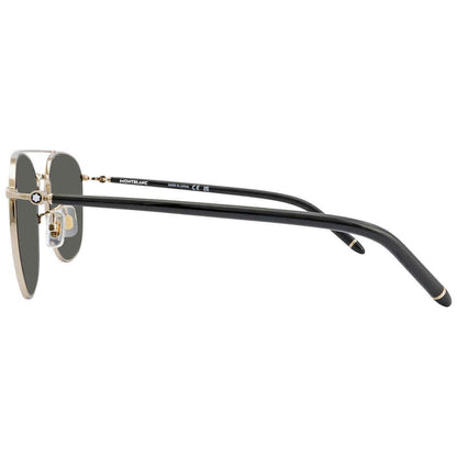 Mont Blanc Avialor Sunglasses Gold Black Grey-Gold Black Grey (MB0271S-006)
