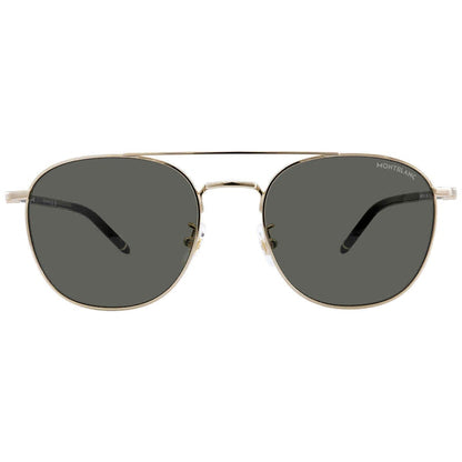Mont Blanc Avialor Sunglasses Gold Black Grey-Gold Black Grey (MB0271S-006)