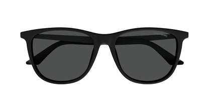 Mont Blanc Square Sunglasses Black-Smoke (MB0330S-001)