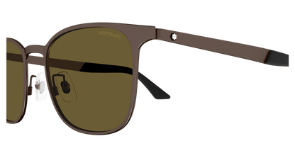 Mont Blanc Square Sunglasses Red-Brown (MB0331S-003)
